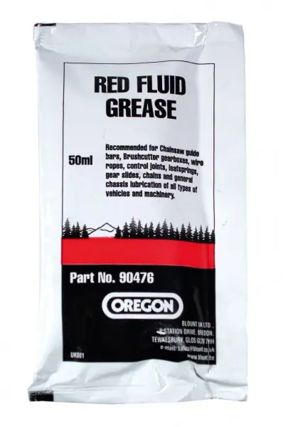 Markenware OREGON Rotes Flüssigfett für Führungsschienen Fettpresse 50 ml