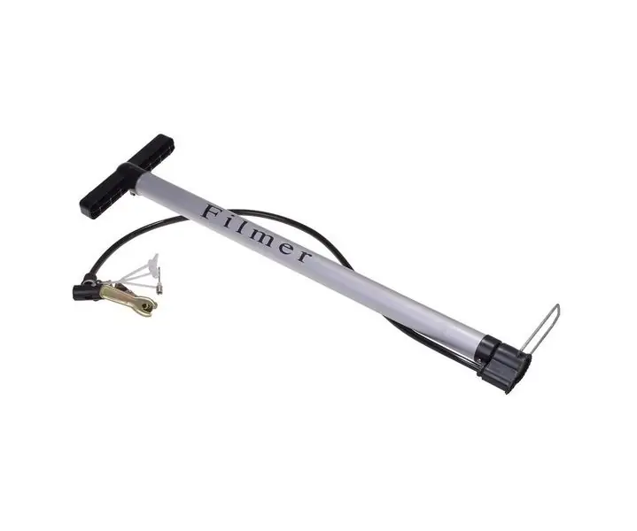 Garantierte Lieferung Filmer 45113 Aluminium Standluftpumpe Luftpumpe Fahrradpumpe Standpumpe 55 cm