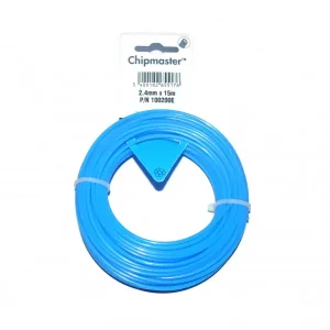 CHIPMASTER Mähfaden Trimmerfaden 2,4 mm 15 Meter Begrenztes Angebot