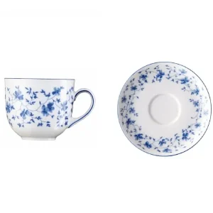 Arzberg Form 1382 BLAUBLÜTEN Kaffeetasse Obere und Untere 0,21 Liter Neue Kollektion