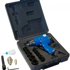 GÜDE Druckluft Schlagschrauber Set 1/2" 16 teilig + Koffer 40039 Günstig