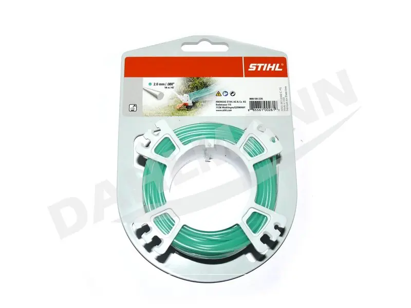 Expressversand STIHL Mähfaden Trimmerfaden rund 2,0 mm 14 Meter