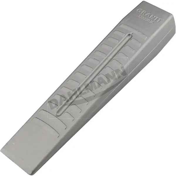 Saisonangebot GRANIT Black Edition Aluminium-Forstkeil Fällkeil Spaltkeil 800 Gramm 253 mm