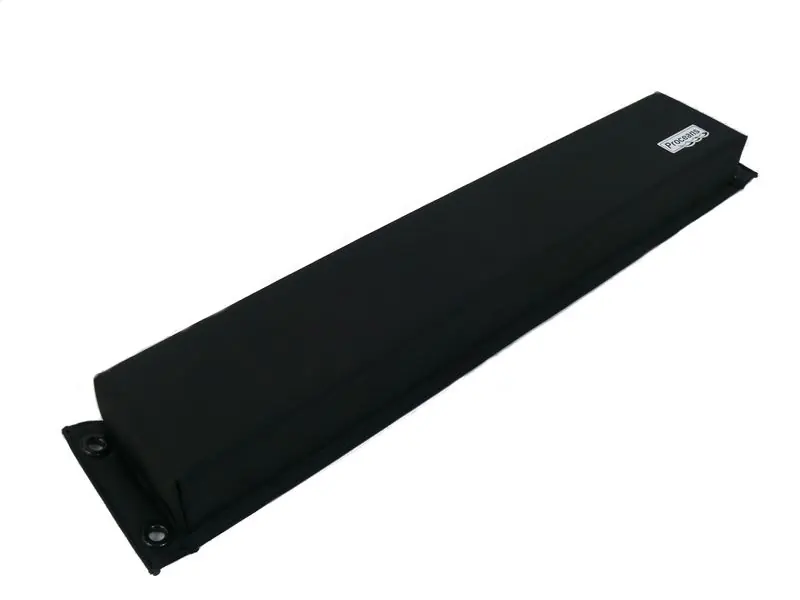 Stegfender Boxenfender Anlegeschutz Pontonfender 60 x 10 x 6 cm Schwarz Echt