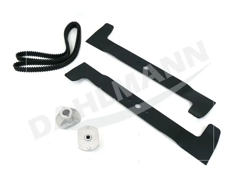 Nur Heute Reparatursatz Messer Zahnriemen für DOLMAR Rasentraktor TM-102.18 H