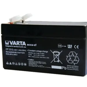 Blei Akkumulatore 12 V 1,2 Ah Echt