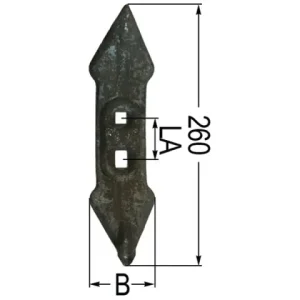 Schare B = 70mm, Lochabstand 45-50mm Bestseller