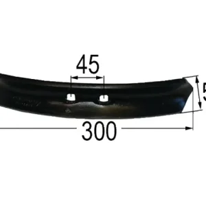 Neu Im Sortiment Schare 300 x 52, LA 45 mm