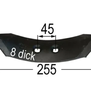 Grubberschare 50x8x255 LA=40mm Must-Have