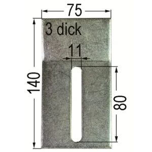 Abstreifer 3x75x140 Direktkauf