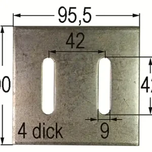 Abstreifer 4x95x90 Günstig