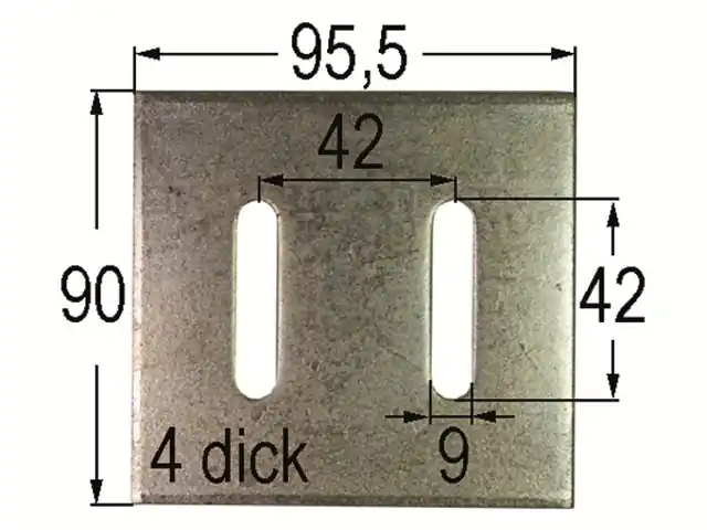 Abstreifer 4x95x90 Günstig