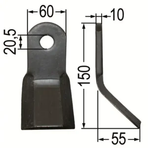 Letzte Chance Y-Messer L = 150, Dm = 20,5 mm zu Ferri Maschio