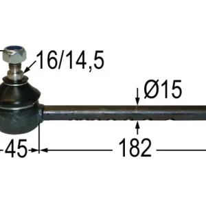 Spurgelenkkopf li. zu MF 1860408M2 Sale