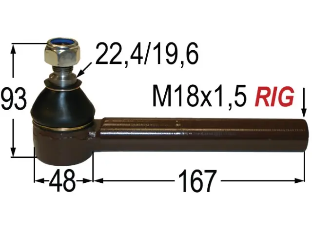 Meistverkauft Spurstangengelenk zu MF 3426336M1