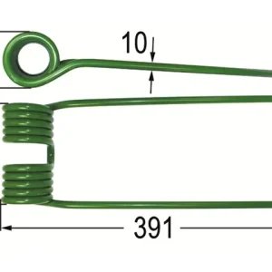 Kracherpreis Kreiselheuerzinke re. 1530141 (grün)