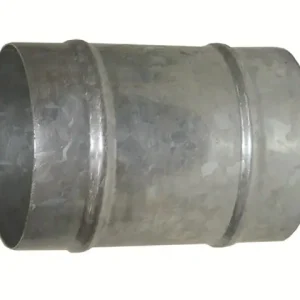 Doppel Schlauchtülle verzinkt Ø = 100 mm, L = 200 mm Sichere Zahlung