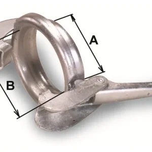 Hebelverschluss 159 mm System Bauer verz Garantierte Lieferung