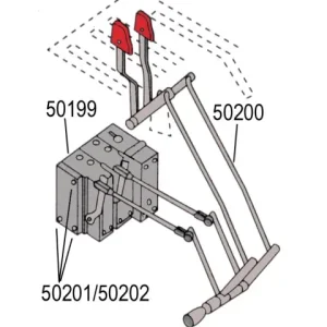 Preisknaller Universal Hebelsatz zu Steyr Serie 80