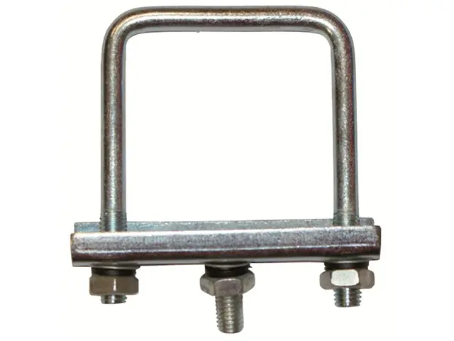 Schnäppchen Stützradbefestigung für Zugrohr 70 mm vierkant