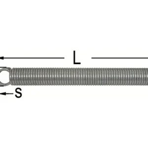 Bordwand- und Zugfeder Ø = 60 mm L = 610 mm Preis Gesenkt