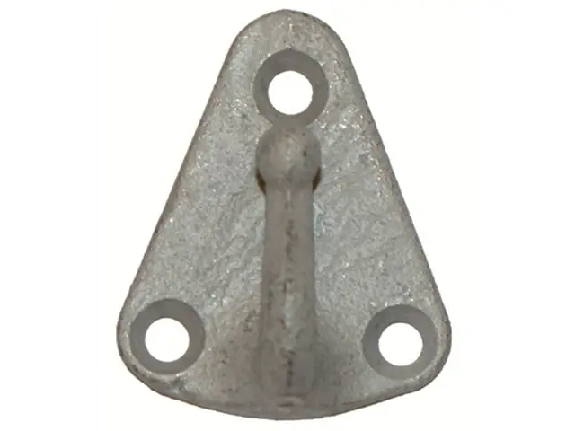 Geprüft Dreiloch Planenhaken L=50 B=40