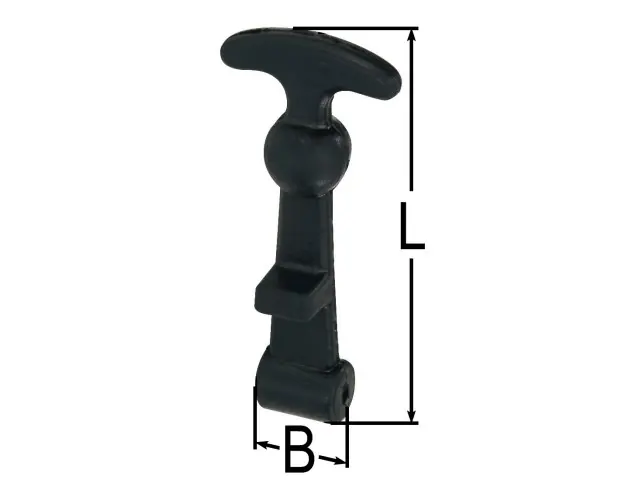 Haubenhalter L = 120 mm Meistverkauft