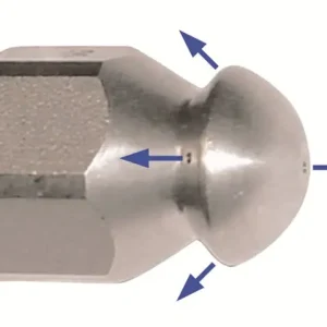 Rohrreinigungsdüse 3+1 0,7 mm 1/8 Top-Preis