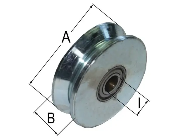Rolle mit Lager 50 mm Neuheit