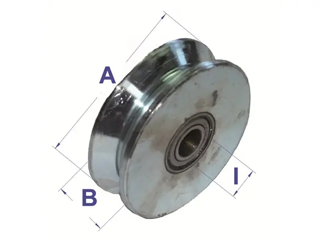 Saisonangebot Rolle mit Lager 80mm