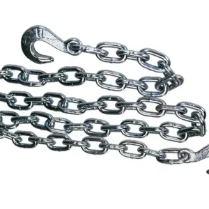 Abverkauf Kette verz. mit Haken L = 3,2 m, Ø = 10 mm
