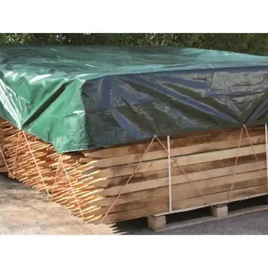 Garantierte Lieferung Abdeckplane PolyGuard 110-120 g/m² - 6 x 8 m