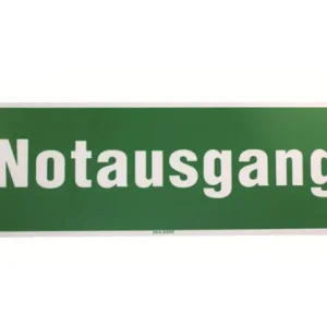 Notausgang 297 x 105 Sonderangebot