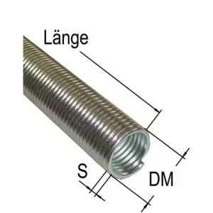 Abverkauf Zugfeder L = 300, S = 3,5 Ø = 30 mm