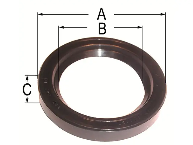 Neue Ware Wellendichtring hinten (Simmerring) Laufrichtung Links