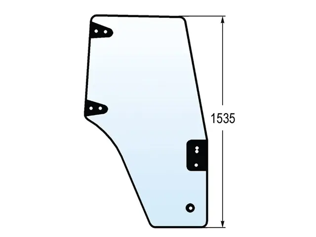 Preisreduziert Türscheibe re zu NH 82036000, 82019225