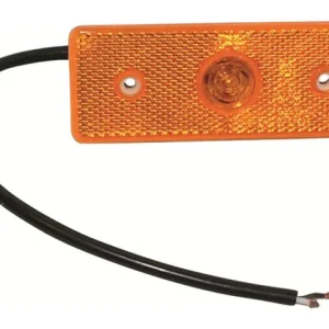 Markenware Seitenmarkierungsleuchte gelb LED 12V 20 cm Kabel