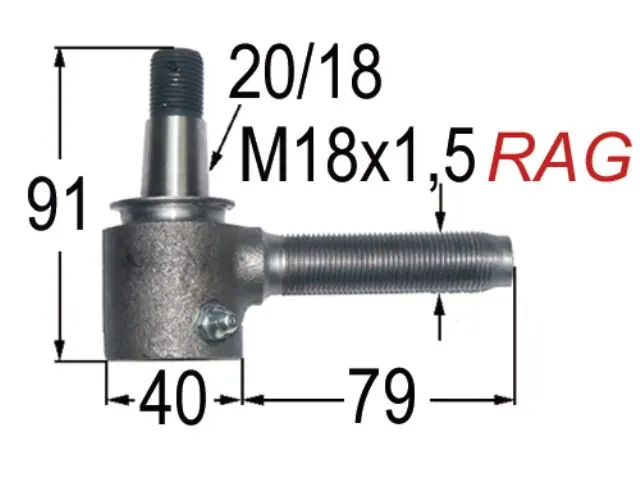 Lenkkopf zu Zetor 55113905 Neue Ware