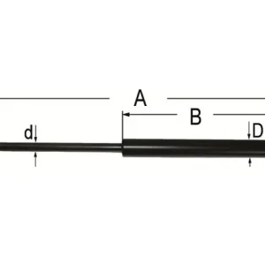 Jetzt Bestellen Gasdruckfeder L=750/450 N=1000