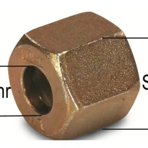 Überwurfmutter S M 22x1,5 zu 14mm Rohr Preisreduziert