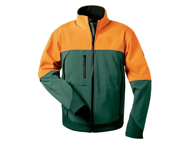 Bestseller Forstarbeiterjacke L grün/orange