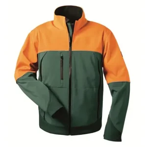 Forstarbeiterjacke S grün/orange Solange Der Vorrat Reicht
