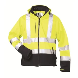 Sonderaktion Softshelljacke S gelb/marine