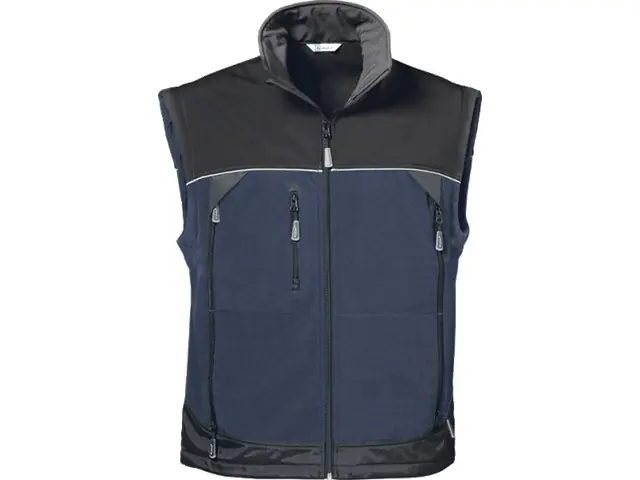 Softshell Weste L blau/schwarz Meistverkauft