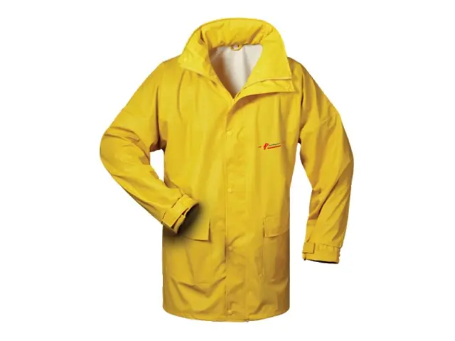 Regenschutz XXL PU Stretch Jacke gelb Neu Im Sortiment