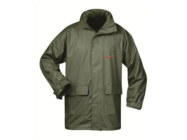 Neue Kollektion Regenschutz S PU Stretch Jacke Oliv