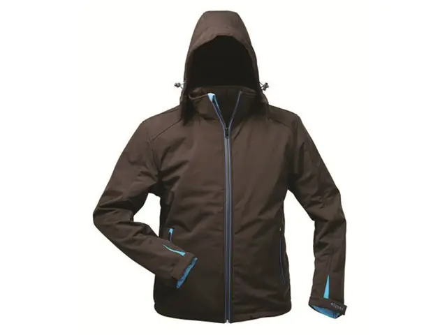 Softshell Jacke L schwarz/blau Aktuell