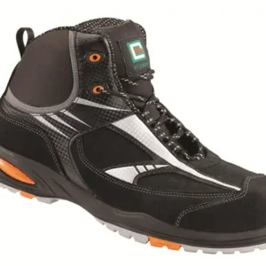 Expressversand Schnürstiefel 43 PERITO schwarz/silber