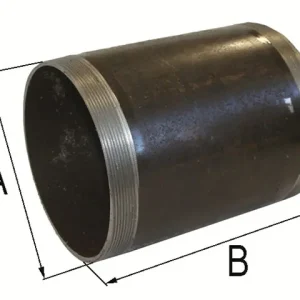 Neu Doppel-Gewindestutzen 6Z L=200mm