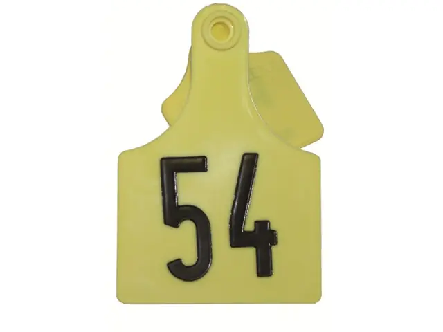 Must-Have PrimaFlex-Ohrmarken Gr.3 gelb 51-75 (90x62mm)